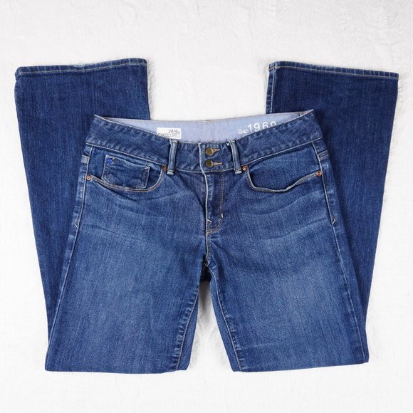 GAP Denim - GAP 1969 Perfect Boot Cut Low Rise Jeans Sz 28/6a